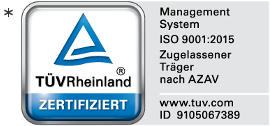 SSA Zertifizierung TÜV